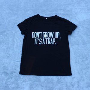 disney's peter pan inspired graphic tee shirt